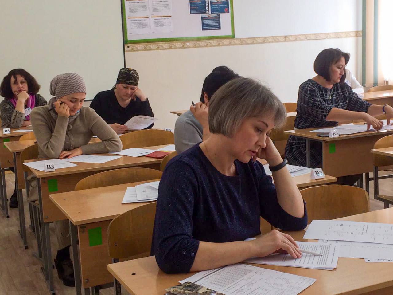 Прошла Всероссийская акция "Сдаем вместе. День сдачи ЕГЭ родителями"