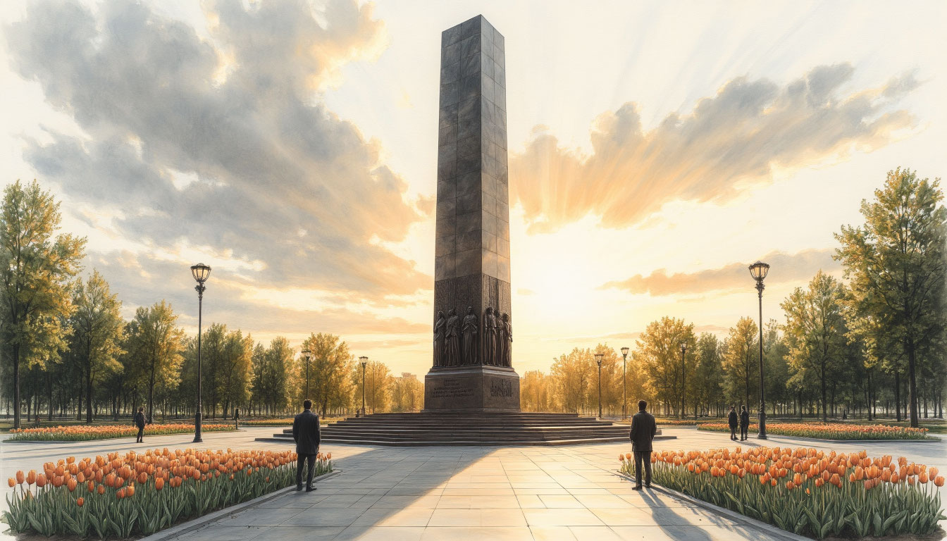 Местной администрацией проводится открытый конкурс на создание проекта архитектурно-скульптурной композиции в г.о. Нальчик (Парк Победы) «Стелла Памяти»